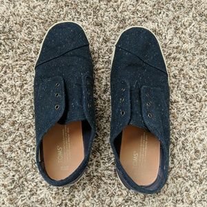 Mens Toms Laceless Sneakers / Cordones